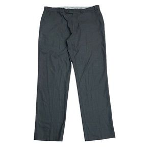 Michael Kors Gray Flat Front Dress Suit Pants Size 38x32